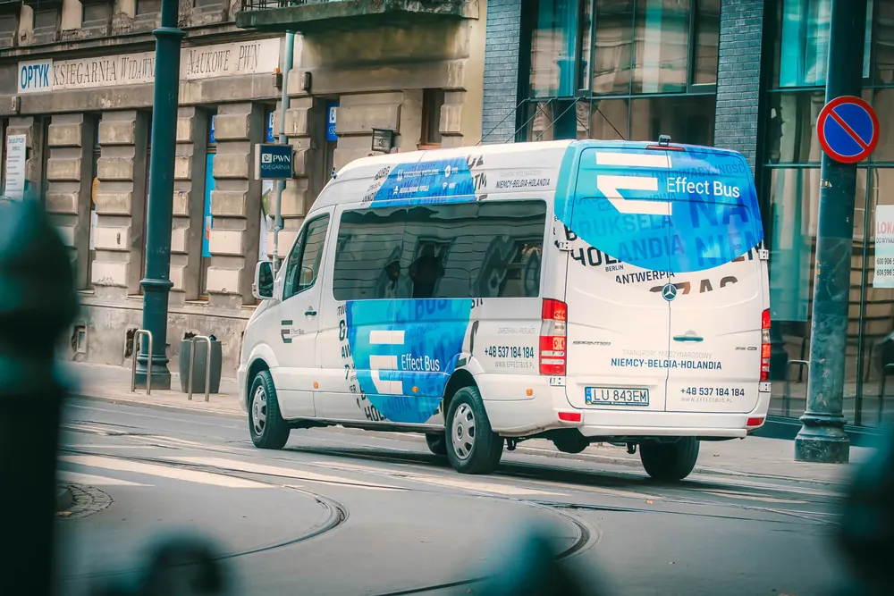 Bus w mieście