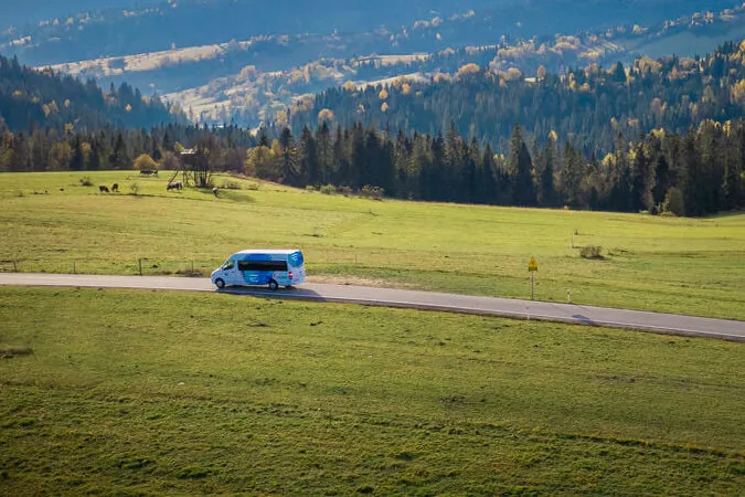 Busy Polska Holandia — bus Effect Bus w drodze przez Niderlandy
